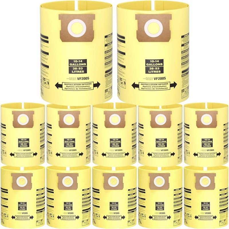 Wet Dry Vacuum Shop - 【PROMOTION】Vacuum Replacement Parts- 12 Pack 10-14