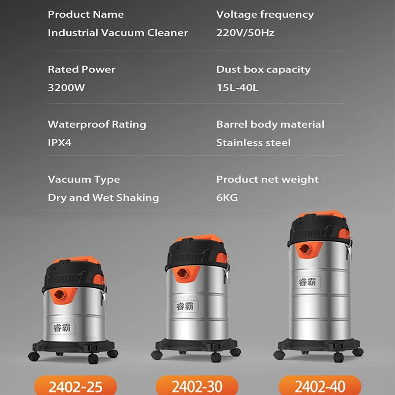 25L/30L/40L Stainless Steel We - Wet Dry Vacuum Shop ulasan dan harga
