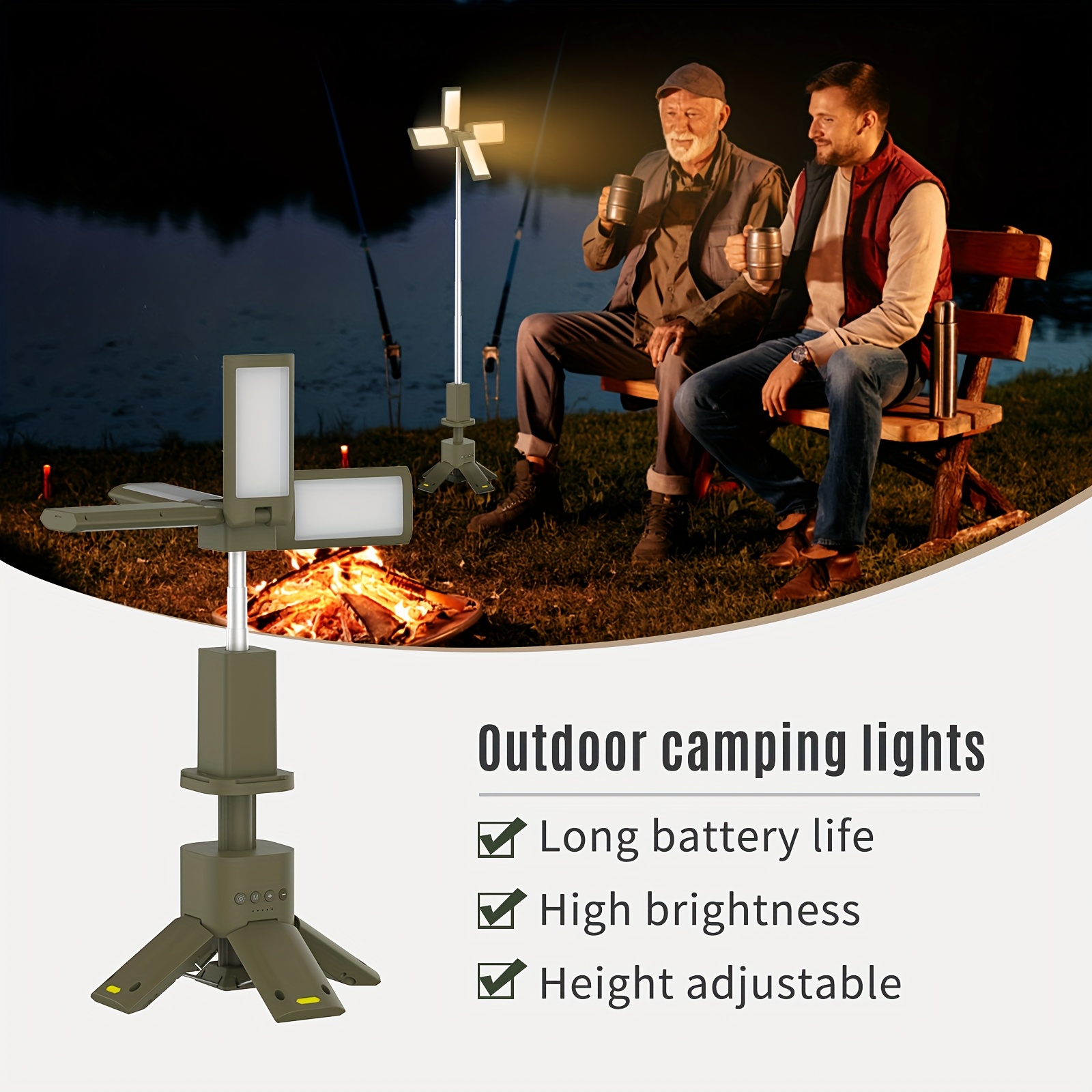 Camping Lantern, 14000mAh Rech - Outdoor Power Wire ulasan dan harga