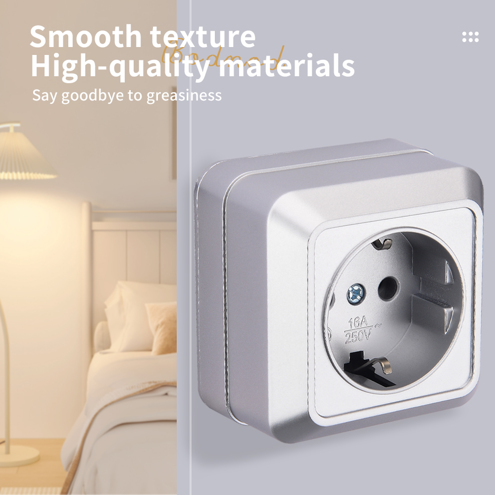 WESA Silvery Power Socket Exte - Outdoor Power Outlet Waterproof ulasan dan harga