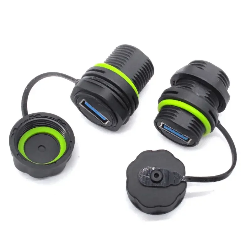 IP68 USB 3.0 Panel Type Plug S - Outdoor Power Outlet Waterproof ulasan dan harga