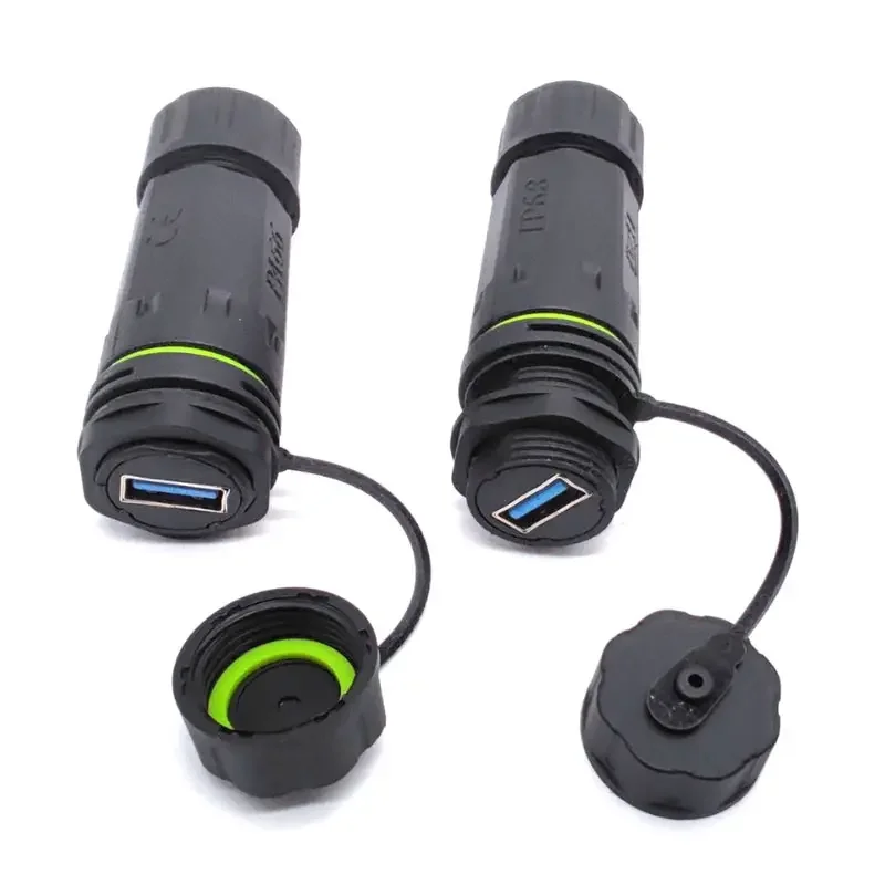 IP68 USB 3.0 Panel Type Plug S - Outdoor Power Outlet Waterproof ulasan dan harga