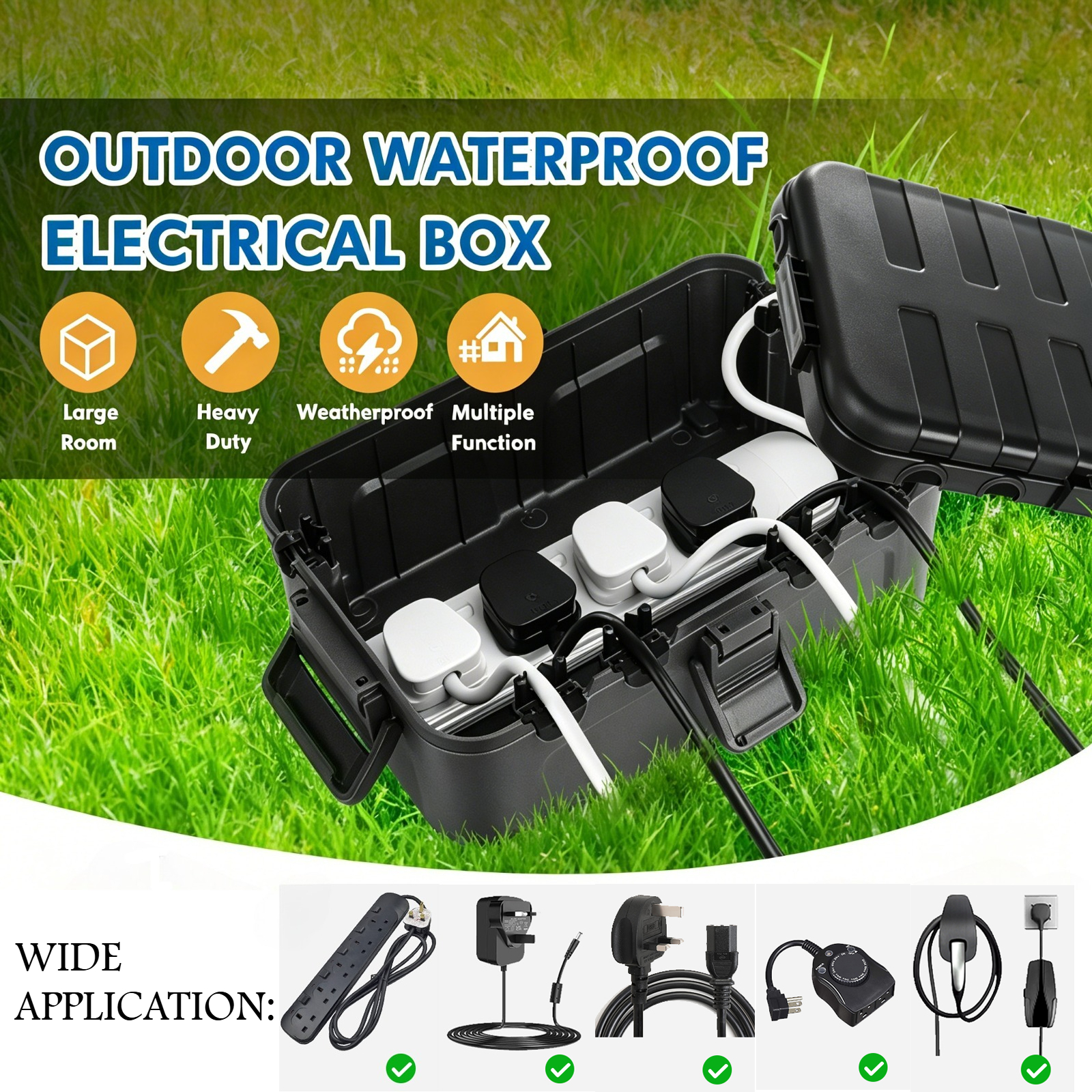 Restmo Large Outdoor Electrica - Outdoor Power Wire ulasan dan harga