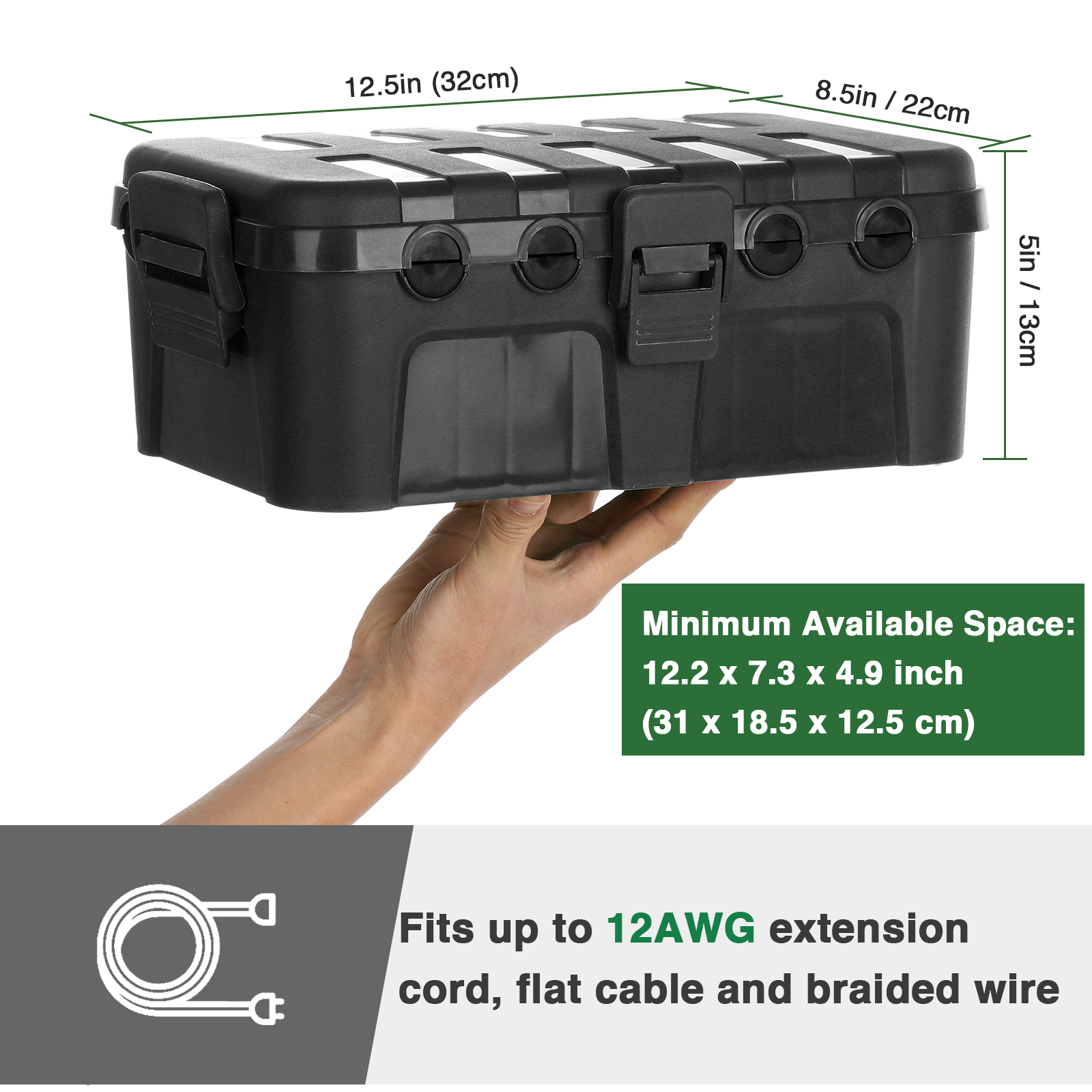 Restmo Large Outdoor Electrica - Outdoor Power Wire ulasan dan harga