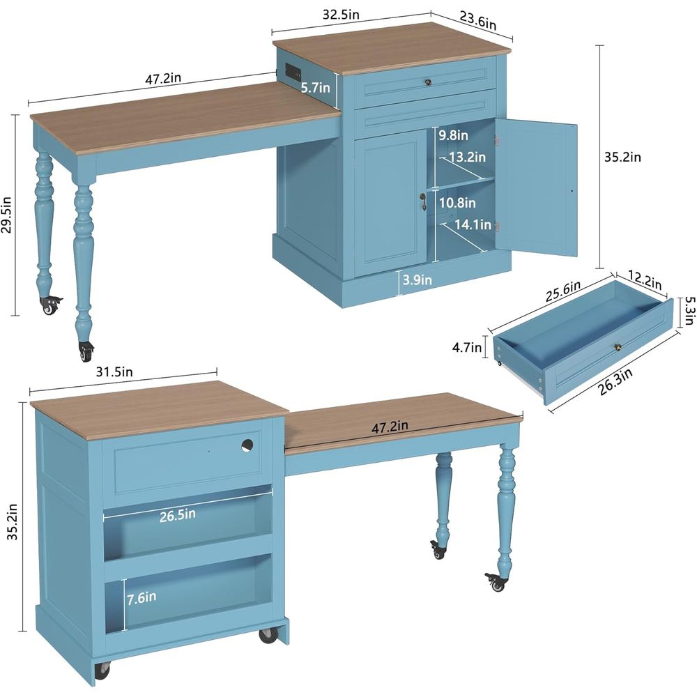 72 Kitchen Island with Extenda - Outdoor Kitchen Power Outlet ulasan dan harga