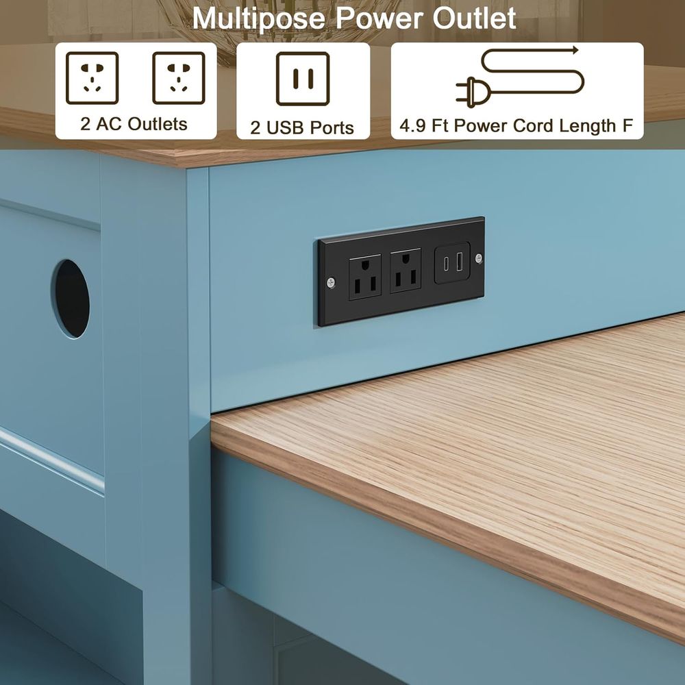 72 Kitchen Island with Extenda - Outdoor Kitchen Power Outlet ulasan dan harga