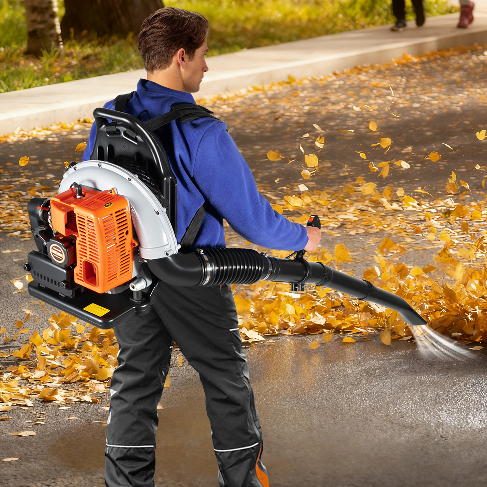 Gasoline Leaf Blower Backpack  - Snow Blower Single ulasan dan harga