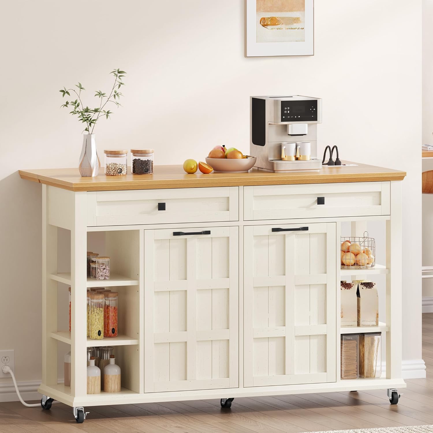 51in Rolling Kitchen Island Dr - Outdoor Kitchen Power Outlet ulasan dan harga