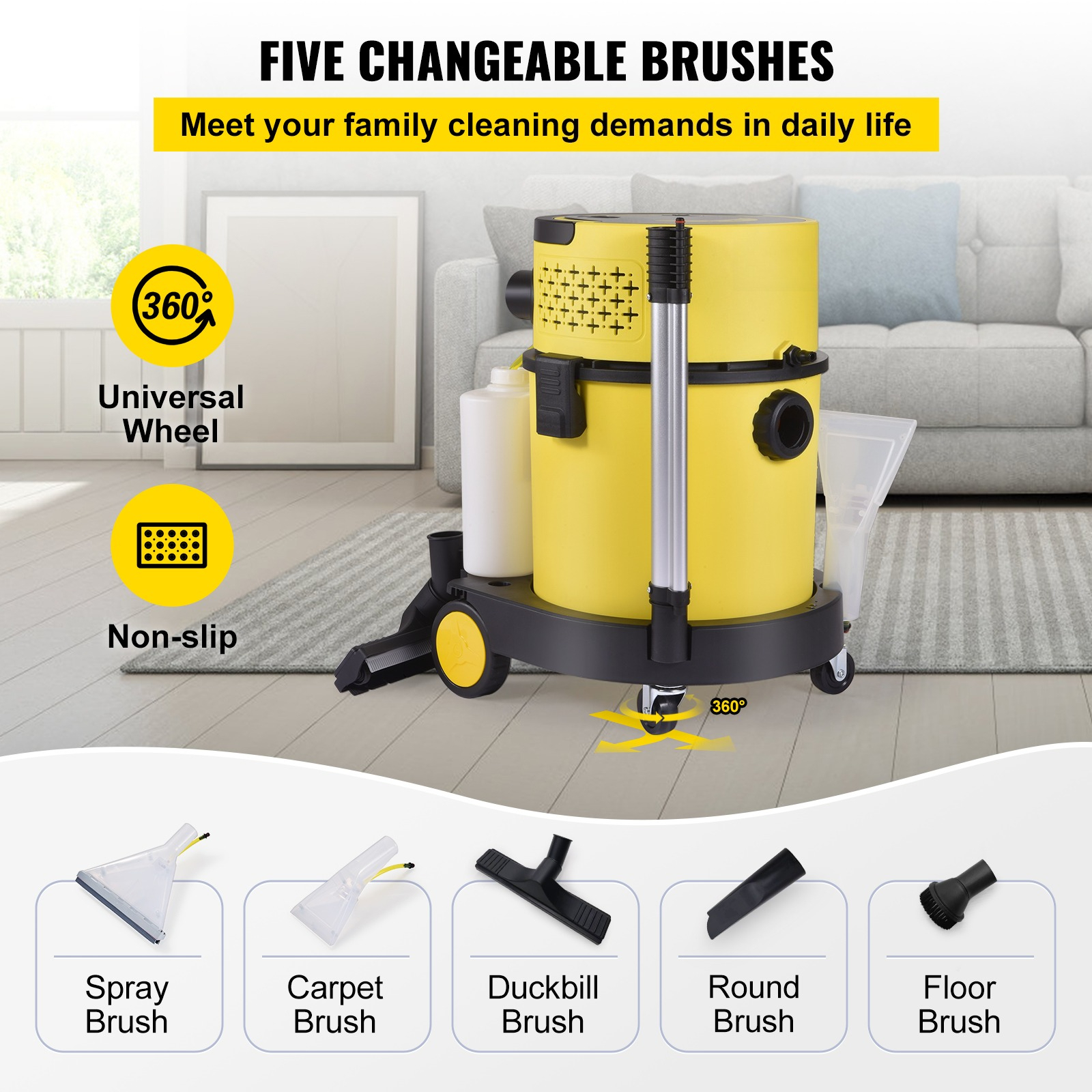 Wet Dry Vacuum Cleaner 5.3 Gal - Wet Dry Vacuum Shop ulasan dan harga