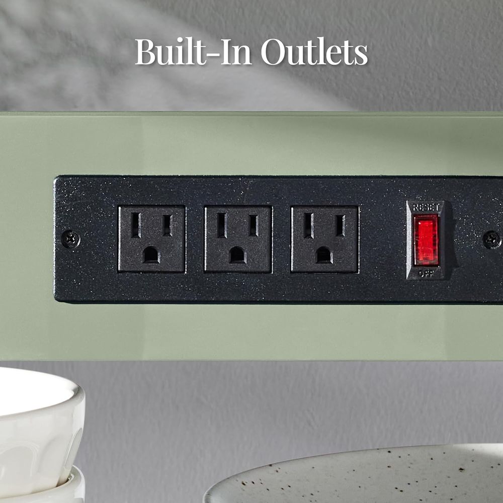 36in Large Rolling Kitchen Isl - Outdoor Kitchen Power Outlet ulasan dan harga