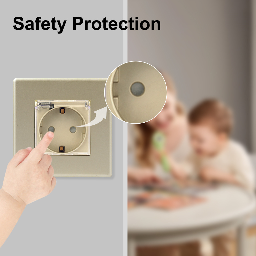 TAWOIA 16A Waterproof Plastic  - Outdoor Power Outlet Waterproof ulasan dan harga