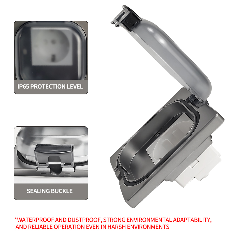 IP65 Waterproof Outdoor Socket - Outdoor Power Outlet Waterproof ulasan dan harga