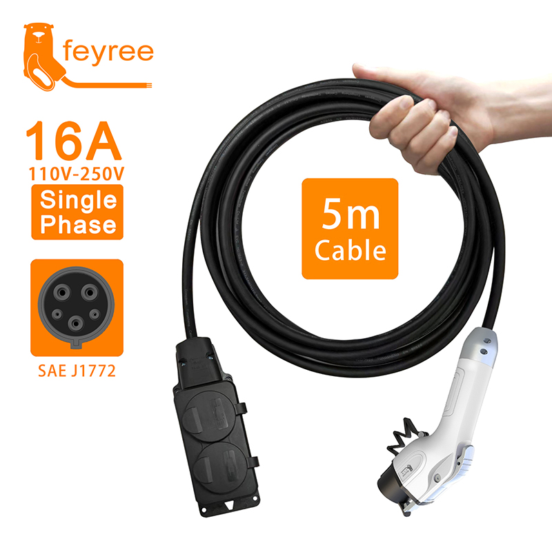 feyree Type1 16A Charger Cable - Outdoor Power Wire ulasan dan harga