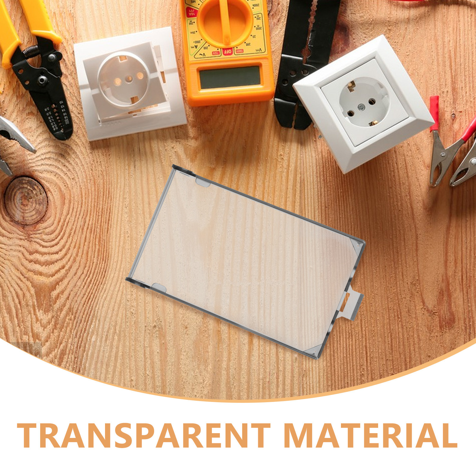 Waterproof Transparent Electri - Outdoor Kitchen Power Outlet ulasan dan harga