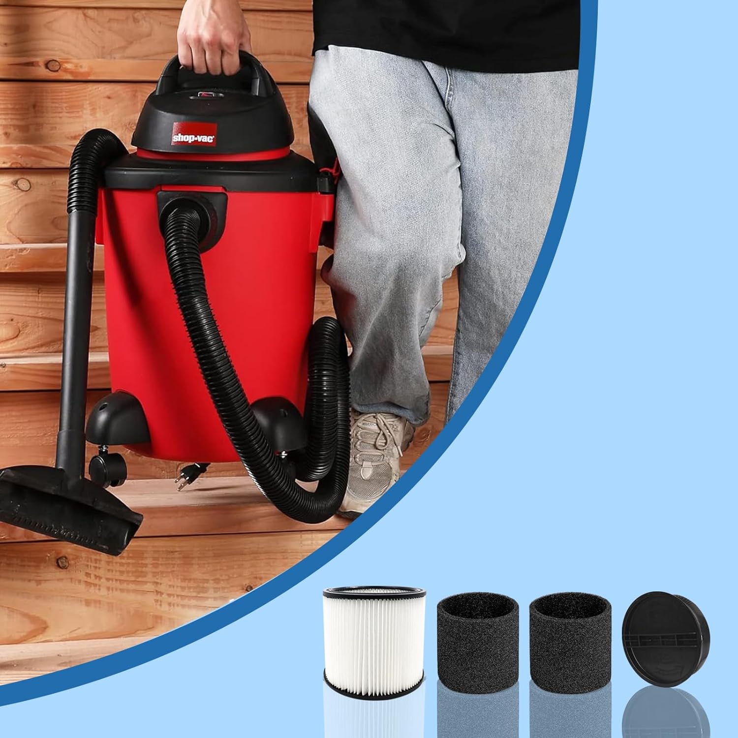 90304 Shop-Vac Filter Replacem - Wet Dry Vacuum Shop ulasan dan harga
